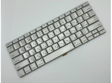 Клавіатура для ноутбука Apple MacBook 15.4&quot; (A1260) Silver, (No Frame), RU (горизонтальний ентер) - фото 2
