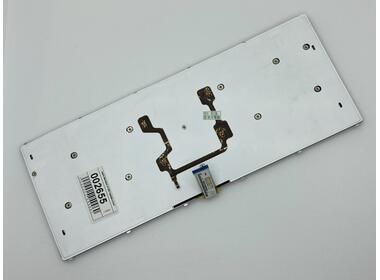 Клавіатура для ноутбука Apple MacBook 15.4&quot; (A1260) Silver, (No Frame), RU (горизонтальний ентер)