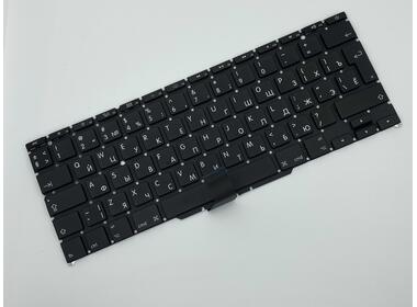 Клавіатура для ноутбука Apple MacBook Air 11&quot; 2010+ A1370 (2010, 2011 року), A1465 (2012, 2013, 2014, 2015 року) Black, (No Frame), RU (вертикальний ентер) - фото 2