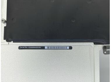 Клавиатура для ноутбука Apple MacBook Air (A1370) 2011+ Black, (Silver TopCase), RU (горизонтальный энтер) - фото 3