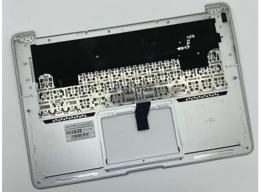 Клавиатура для ноутбука Apple MacBook Air (A1369) 2010+ Black, (Silver TopCase), RU (горизонтальный энтер)