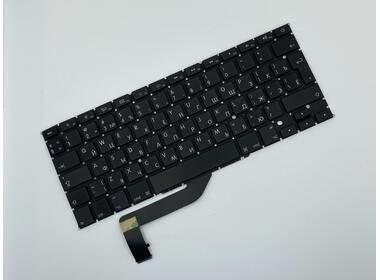 Клавіатура для ноутбука Apple MacBook Pro A1398 (2012, 2013, 2014, 2015 року) Black, (No Frame), RU (вертикальний ентер) - фото 2