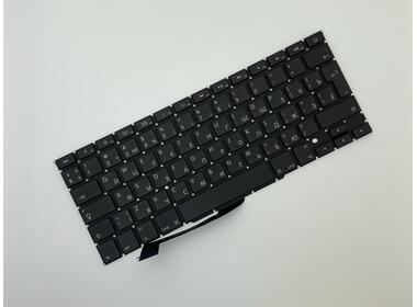 Клавіатура для ноутбука Apple MacBook Pro 15&quot; A1398 (2012, 2013, 2014, 2015 року) з підсвіткою (Light) Black, (No Frame), RU (вертикальний ентер) - фото 2