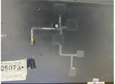 Клавіатура для ноутбука Apple MacBook Air 2012+ (A1466) Black, (Silver TopCase), RU (горизонтальний ентер) - фото 3