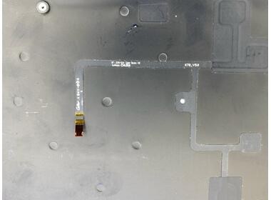 Клавиатура Apple MacBook Air 2012+ (A1465) Black, (Silver TopCase), RU (горизонтальный энтер) - фото 3