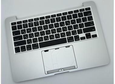 Клавіатура для ноутбука Apple MacBook Pro (A1425) Black, (Silver TopCase), RU (горизонтальний ентер) - фото 2