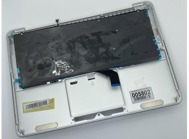 Клавіатура для ноутбука Apple MacBook Pro (A1425) Black, (Silver TopCase), RU (горизонтальний ентер)