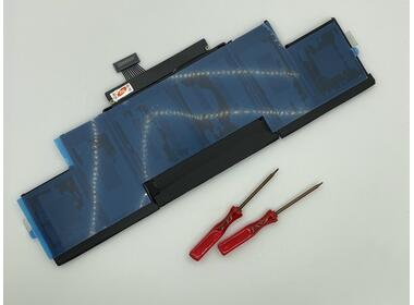 Аккумуляторная батарея для ноутбука Apple A1417 MacBook Pro 15-inch Retina A1398 10.95V Black 8460mAh Orig - фото 2