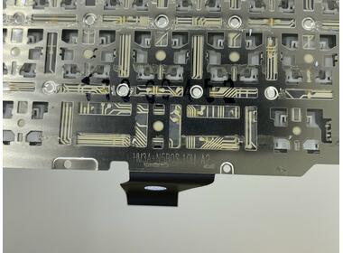 Клавіатура для ноутбука Apple MacBook Air 2011+ A1370 (2010, 2011 року), A1465 (2012, 2013, 2014, 2015 року) з підсвіткою (Light) Black, (No Frame), RU (вертикальний ентер) - фото 3