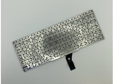 Клавіатура для ноутбука Apple MacBook Air 2011+ A1370 (2010, 2011 року), A1465 (2012, 2013, 2014, 2015 року) з підсвіткою (Light) Black, (No Frame), RU (вертикальний ентер)