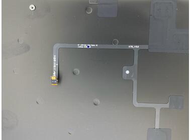 Клавиатура для ноутбука Apple MacBook Air 2013+ (A1465) Black, (Silver TopCase), RU (горизонтальный энтер) - фото 3