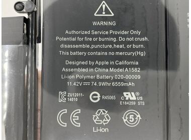 Аккумуляторная батарея для ноутбука Apple A1493 MacBook Pro 13" A1502 (2013) 11.1V Black 6330mAh Orig - фото 3