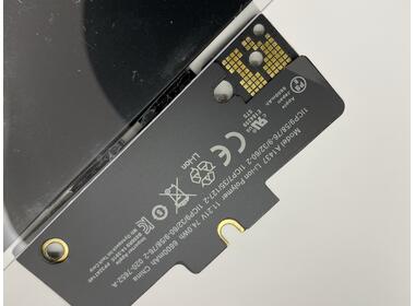 Аккумуляторная батарея для ноутбука Apple A1437 MacBook Pro 13" A1425 (2012) 11.21V Black 6600mAh Orig - фото 4