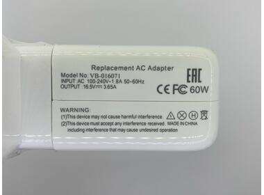 Блок питания для ноутбука Apple 60W 16.5V 3.65A MagSafe2 A1435 Apple MacBook Pro 13 (2012 и позднее) OEM - фото 3