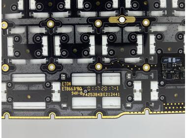 Клавиатура для ноутбука Apple MacBook (A1708), Black, (No Frame), RU (большой энтер) - фото 3