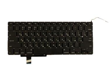 Клавиатура для ноутбука Apple MacBook Pro (A1297) с подсветкой (Light) Black, (No Frame), RU (горизонтальный энтер) - фото 6