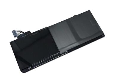 Акумуляторна батарея для ноутбука Apple A1322 MacBook Pro 13" MC374 (2010) 10.95V Black 5800mAh OEM - фото 3
