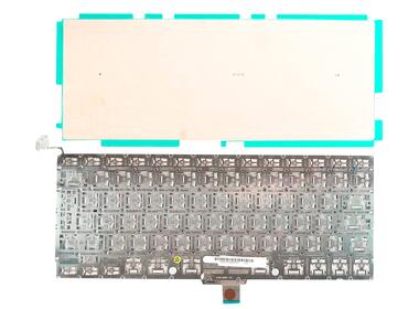 Клавіатура для ноутбука Apple MacBook Pro (A1278) Black, (No Frame), RU - фото 6