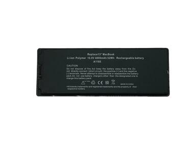 Аккумуляторная батарея для ноутбука Apple A1185 MacBook 13" A1181 (2006) 10.8V Black 4800mAh OEM - фото 5