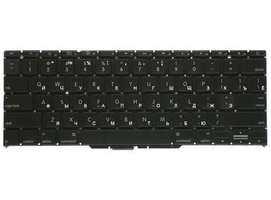 Клавіатура для ноутбука Apple MacBook Air 2010+ A1370 (2010, 2011 року), A1465 (2012, 2013, 2014, 2015 року) Black, (No Frame), RU (горизонтальний ентер) - фото 6