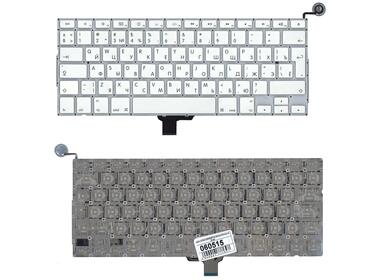 Клавиатура для ноутбука Apple MacBook Pro (A1342) 2009/2010 White, (No Frame), RU (большой энтер)