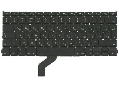 Клавіатура для ноутбука Apple MacBook Pro (A1425) з підсвіткою (Light) Black, (No Frame), RU (вертикальний ентер) - фото 6