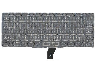 Клавіатура для ноутбука Apple MacBook Air 2011+ A1370 (2010, 2011 року), A1465 (2012, 2013, 2014, 2015 року) з підсвіткою (Light) Black, (No Frame), RU (вертикальний ентер) - фото 7