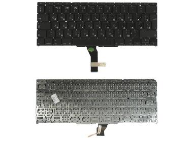 Клавіатура для ноутбука Apple MacBook Air 11&quot; 2010+ A1370 (2010, 2011 року), A1465 (2012, 2013, 2014, 2015 року) Black, (No Frame), RU (вертикальний ентер) - фото 5
