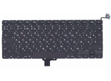 Купить Клавиатура для ноутбука Apple MacBook 2011+ (A1278) Black, (Original), (No Frame), RU (вертикальный энтер)