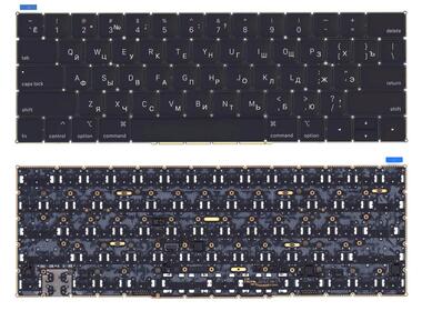 Клавіатура для ноутбука Apple MacBook Pro Retina 13&quot; A1989, (No Frame), RU (плоский Enter) - фото 5