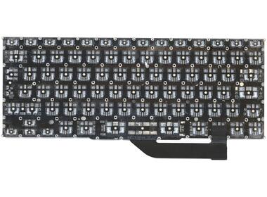 Клавіатура для ноутбука Apple MacBook Pro 15&quot; A1398 (2012, 2013, 2014, 2015 року) з підсвіткою (Light) Black, (No Frame), RU (вертикальний ентер) - фото 7