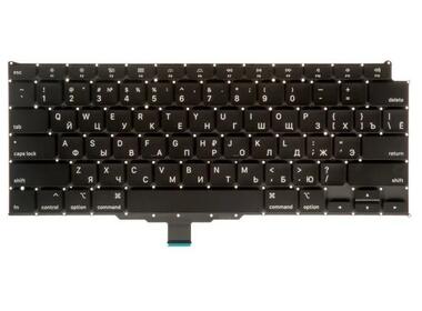 Клавіатура для ноутбука Apple MacBook Air 13 Retina (A2179) Early 2020 (вертикальний ентер), Black, RU