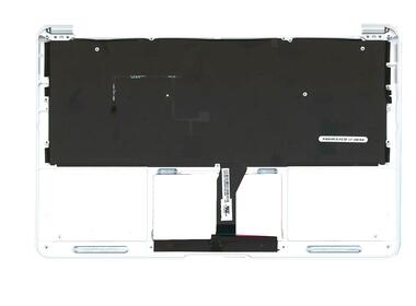 Клавіатура Apple MacBook Air 2012+ (A1465) Black, (Silver TopCase), RU (горизонтальний Enter)