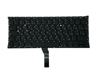 Клавіатура для ноутбука Apple MacBook Air 2011+ (A1369) з підсвіткою (Light), Black, (No Frame), RU (вертикальний ентер) - фото 5