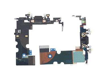 Шлейф разъема питания для смартфона Apple iPhone 8 черный