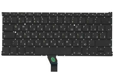 Клавиатура для ноутбука Apple MacBook Air 2010+ (A1369) (2012, 2013, 2014, 2015 года), Black, (No Frame), RU (вертикальный энтер) - фото 2