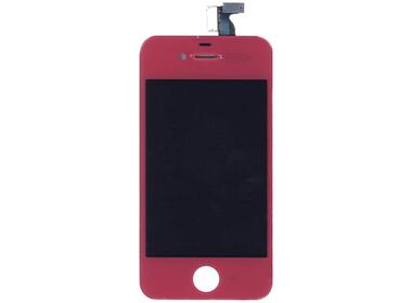 Матриця с тачскрином (модуль) для Apple iPhone 4S рожевий