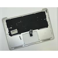 Купить Клавиатура для ноутбука Apple MacBook Air 2012+ (A1466) Black, (Silver TopCase), RU (горизонтальный энтер)