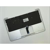Купить Клавиатура для ноутбука Apple MacBook Air 2013+ (A1465) Black, (Silver TopCase), RU (горизонтальный энтер)