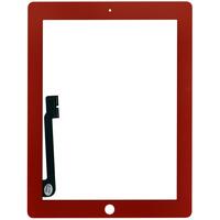 Купить Тачскрин (Сенсорное стекло) для планшета Apple iPad 3 A1416, A1430, A1403, A1458, A1459, A1460 красный