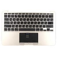 Купить Клавиатура для ноутбука Apple MacBook Air (A1370) 2010+ Black, (Silver TopCase), RU (горизонтальный энтер)