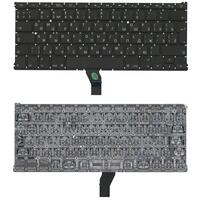 Купить Клавиатура для ноутбука Apple MacBook Air 2010+ (A1369) (2012, 2013, 2014, 2015 года), Black, (No Frame), RU (вертикальный энтер)